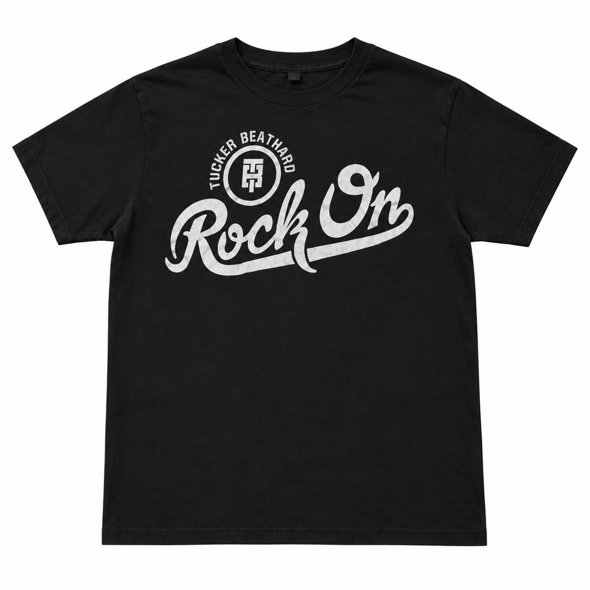 Rock On Black Tucker Beathard Graphic Tee