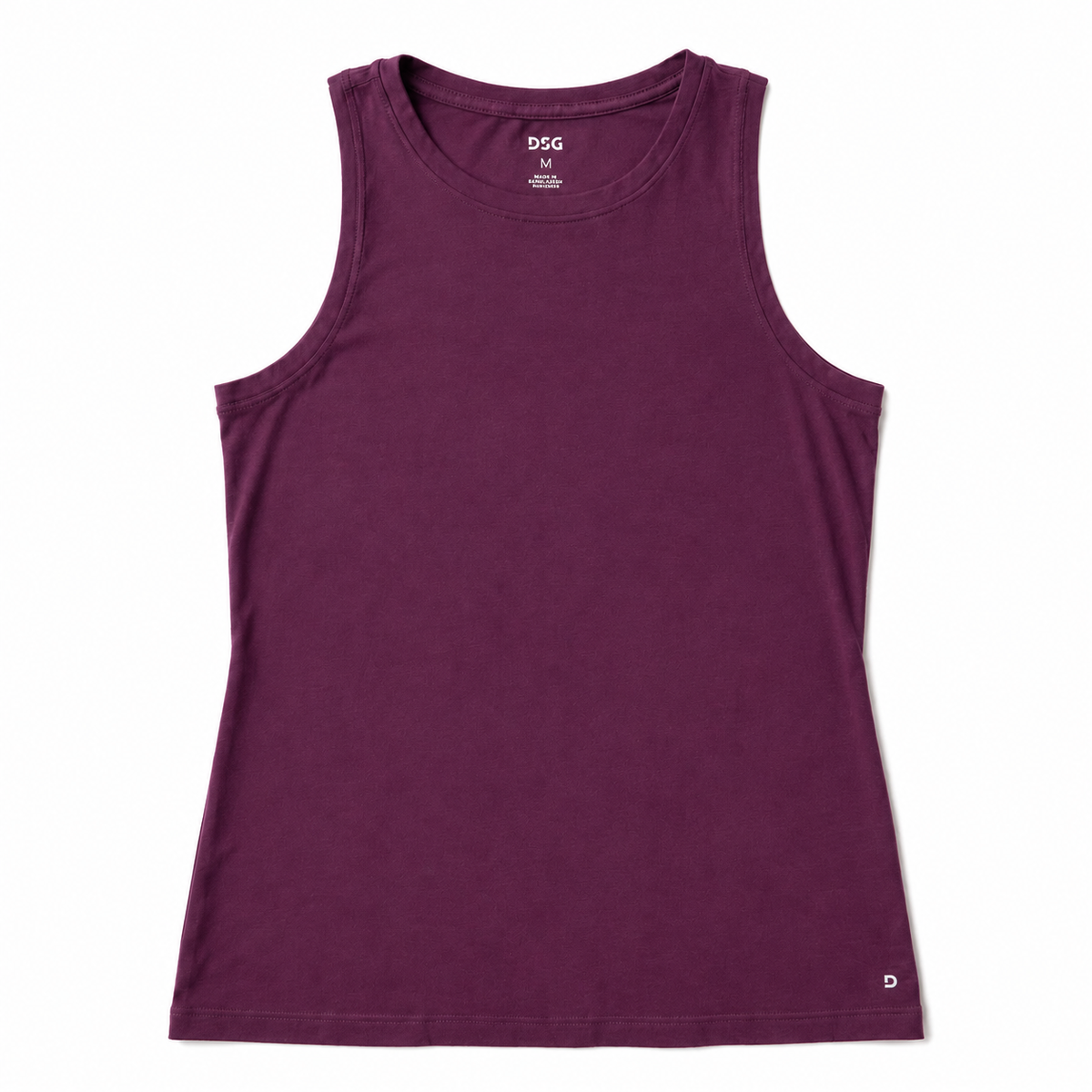 Plum Muscle Tank - Size Medium