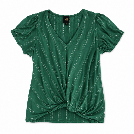 Green Blouse - Size Medium