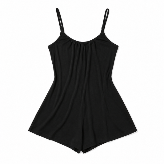 Black Romper - Size Medium