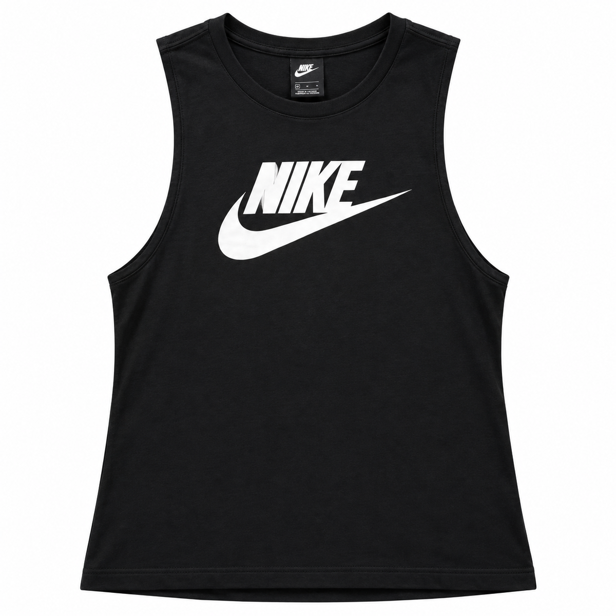 Nike Sportswear Black Futura Logo Sleeveless Tank Top