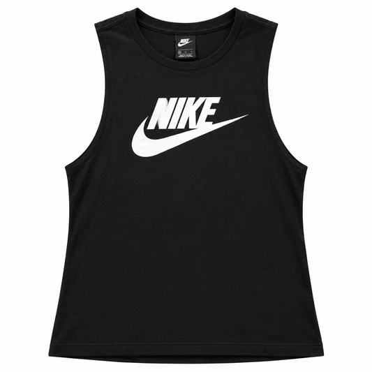 Nike Sportswear Black Futura Logo Sleeveless Tank Top