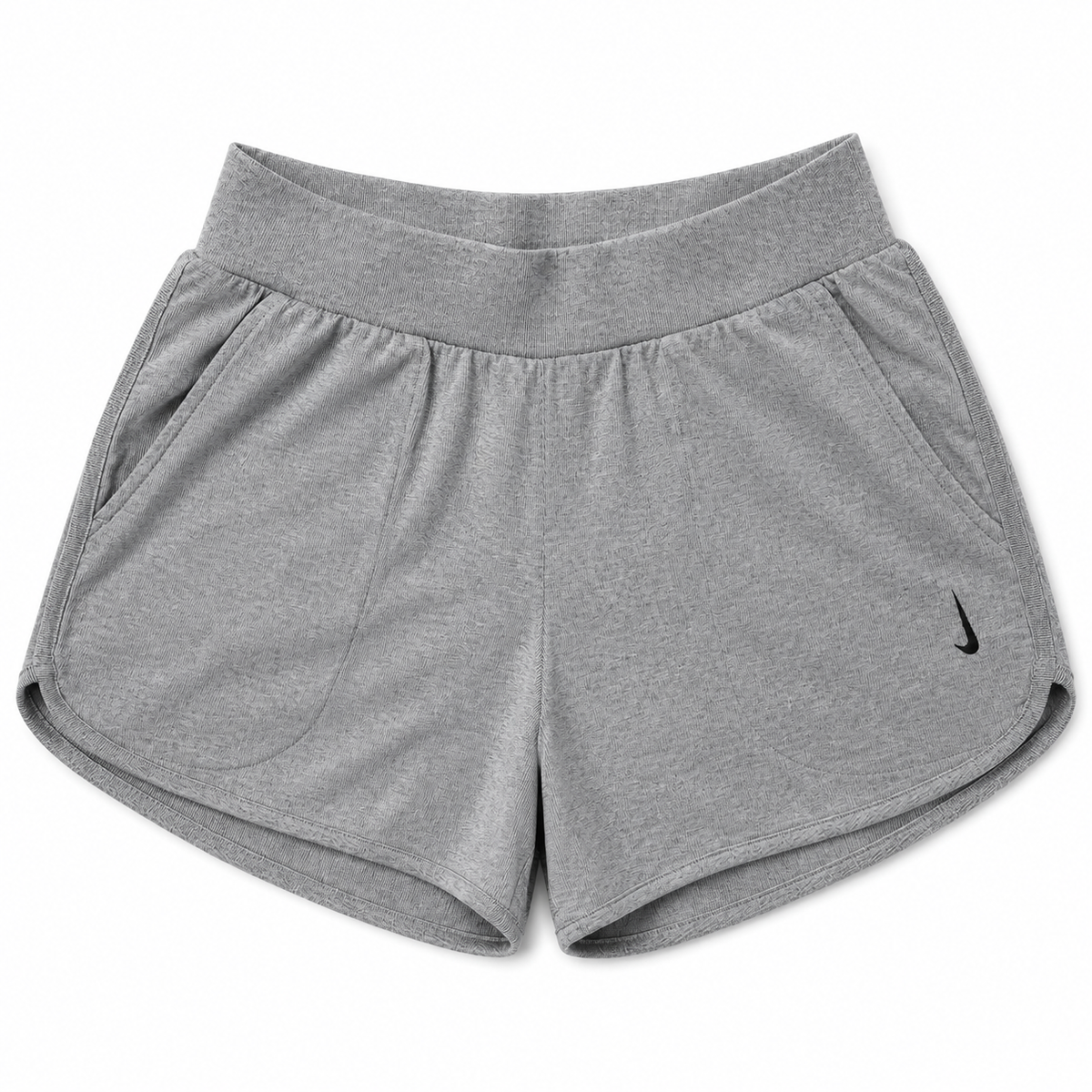 Nike Grey Athletic Shorts With Pockets
