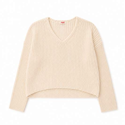 Oversized Cream Sweater Size Small