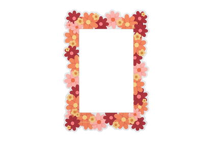 Fridge Frames - Flower Frame