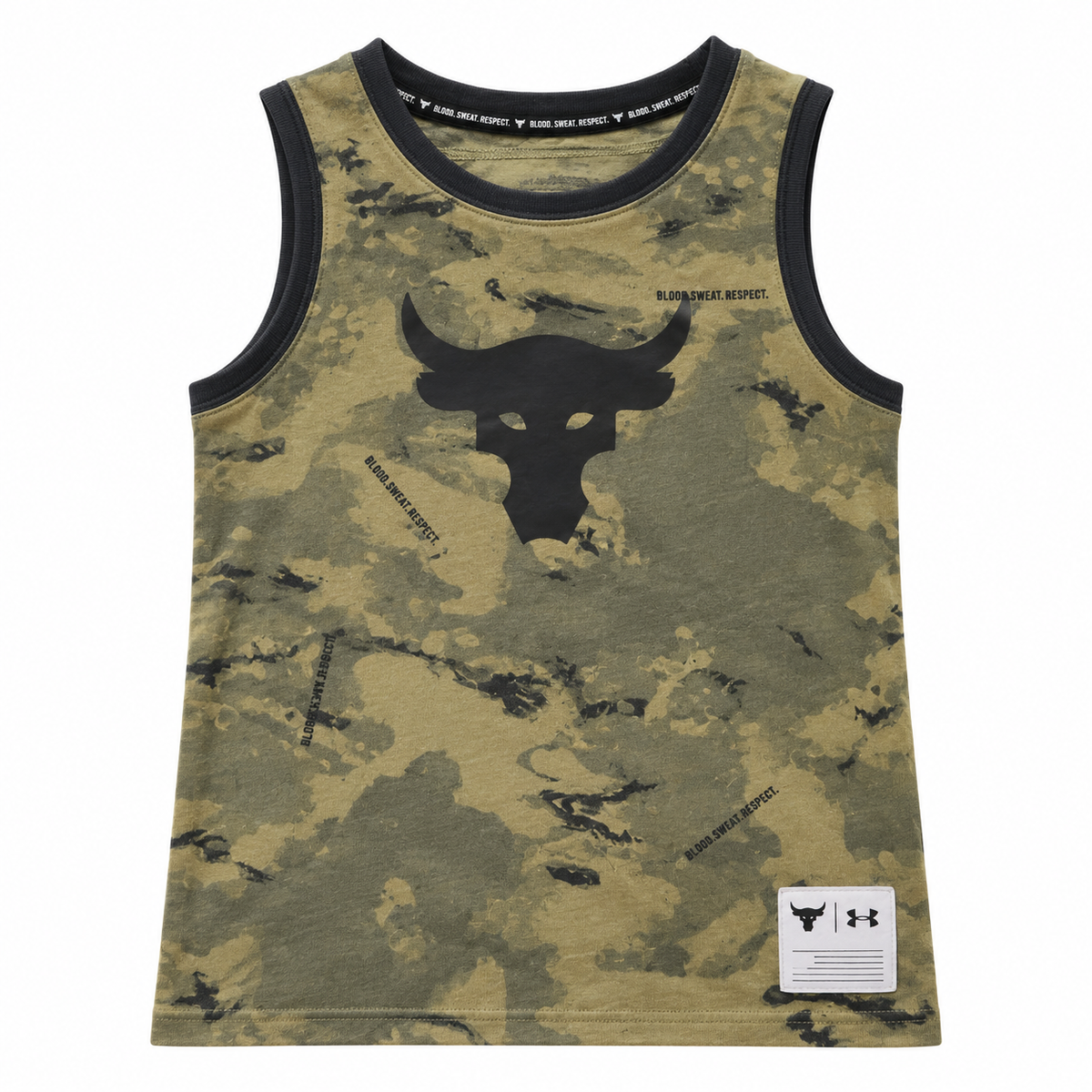 Project Rock x Under Armour Camo Bull Graphic Tank Top