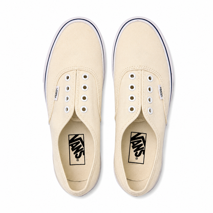 Vans Cream Canvas Sneakers-Size 6.5