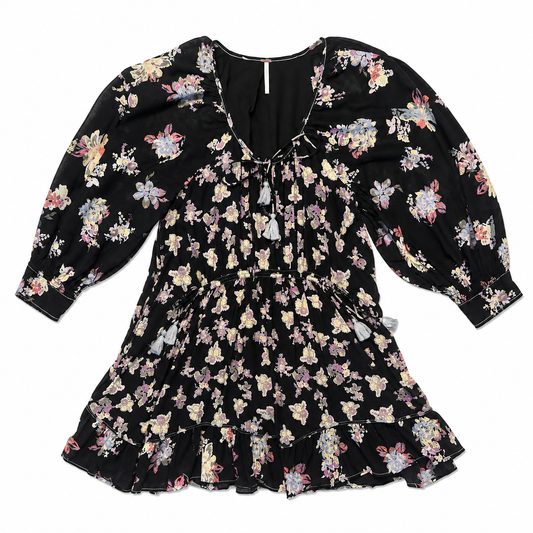 Lightweight Floral Mini Dress - Size Small